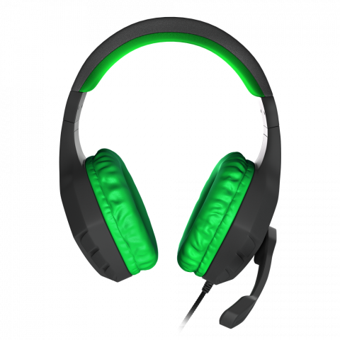 Casti gaming Genesis Argon 200, Stereo, Verde [1]