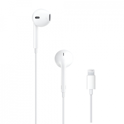 Accesorii Telefoane - Helmet Earphones Original Lightning, White
