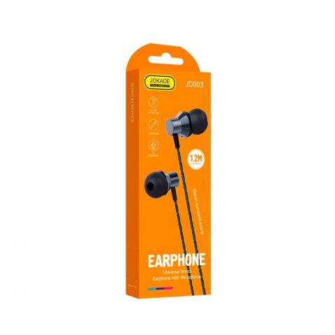 Jokade Earphone with Mic 3.5mm Manyin, Tarnish [2]