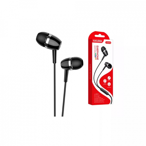 Ksiga Earphone with Mic 3.5mm KSC-659 Jiaxuan, Black [1]