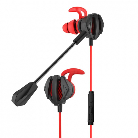 Gaming - Remax Headphone Type-c RM-755 Gaming, Black-Red