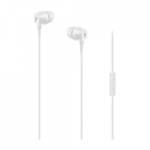 Telefoane - ttec Headphones In-Ear with Microphone 3.5mm Pop, White