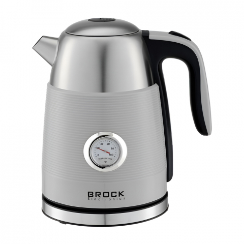 Fierbatoare de apa - BROCK Electric Kettle WK 9805 GY, 1.7L, 1850-2200W, Grey
