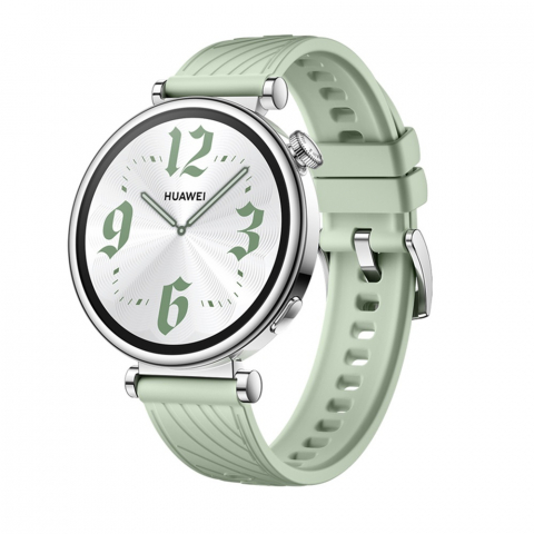 Gadgeturi - Huawei Watch GT 4, 41mm, Green Fluoroelastomer Strap