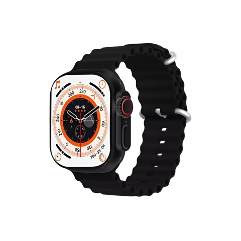 Gadgeturi - Charome Smart Watch HD Call T8 Ultra, Black