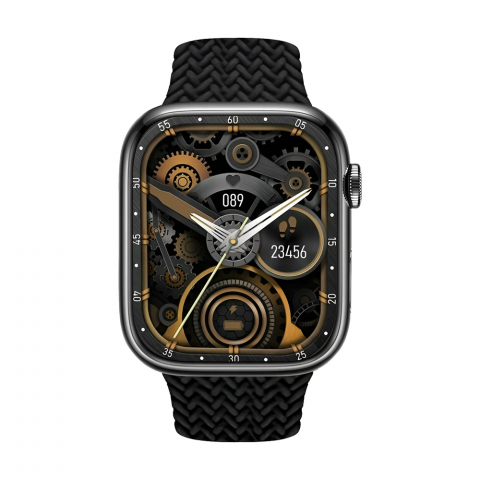 Умные часы Charome Smart Watch HD Call T9 Amoled, черные [1]