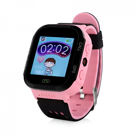 Ceasuri inteligente Copii - Детские умные часы Wonlex Kids Watch GW500S, Розовый
