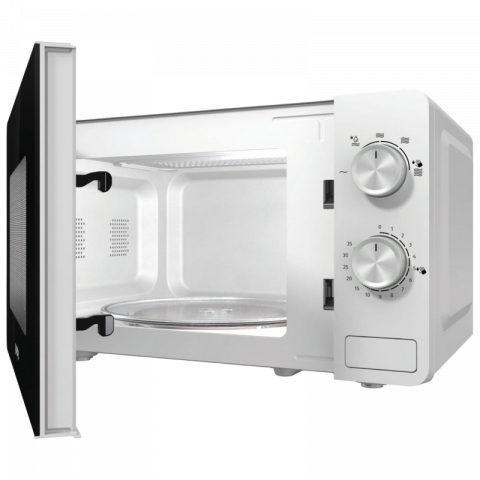 Cuptor cu microunde Gorenje MO17E1W, 17L, Mecanic, Alb [4]