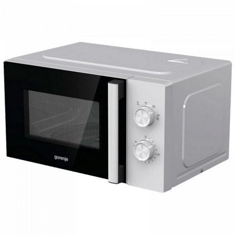 Cuptor cu microunde Gorenje MO17E1WH, 17L, Mecanic, Alb [6]