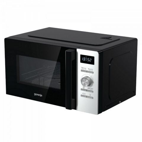 Cuptor cu microunde Gorenje MO20A4XH, 20L, Inox, Mecanic, Grill [10]