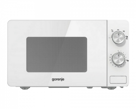 Cuptoare cu microunde - Cuptor cu microunde Gorenje MO20E1W2, 20L, Mecanic, Alb