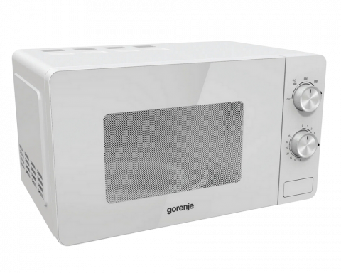 Cuptor cu microunde Gorenje MO20E1W2, 20L, Mecanic, Alb [2]