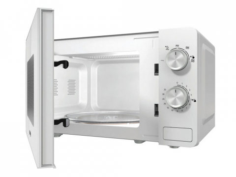 Cuptor cu microunde Gorenje MO20E1W2, 20L, Mecanic, Alb [7]