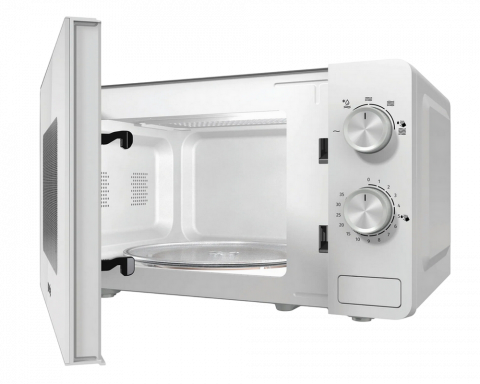 Cuptor cu microunde Gorenje MO20E1W2, 20L, Mecanic, Alb [3]