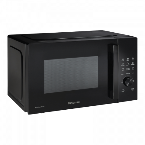 Cuptor cu microunde Hisense H23MOBSD1H, 23L, 800W, Silver [3]