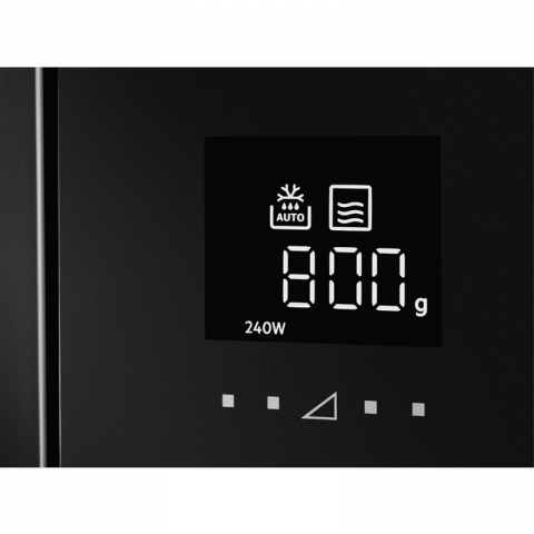 Встраиваемая микроволновая печь AEG MBE2658DEM, 26Л, Гриль, Черная, Сенсор [2]