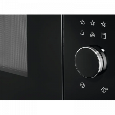 Встраиваемая микроволновая печь AEG MBE2658DEM, 26Л, Гриль, Черная, Сенсор [8]