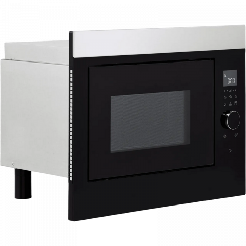 Встраиваемая микроволновая печь AEG MBE2658DEM, 26Л, Гриль, Черная, Сенсор [7]