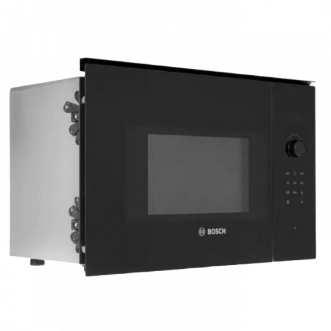 Cuptor cu microunde incorporabil Bosch BFL524MB0, 20L, Touch, Inox/Negru [4]