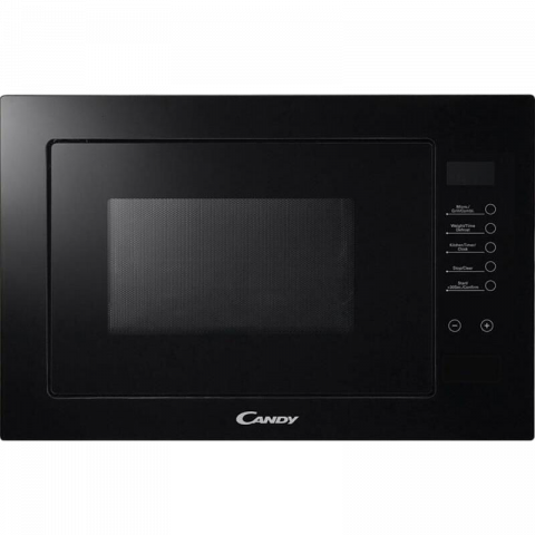 Electrocasnice bucatarie - Cuptor cu microunde incorporabil Candy MICG25GDFN, 25L, Grill, Digital, Negru