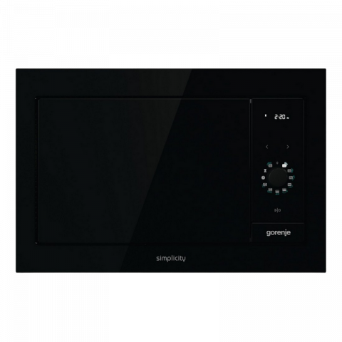 Cuptor cu microunde incorporabil Gorenje BM235G1SYB, 23L, Grill, Negru [0]