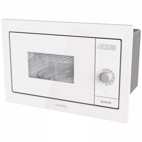 Встраиваемая микроволновая печь Gorenje BM235G1SYW, 23Л, Гриль, Белая [7]