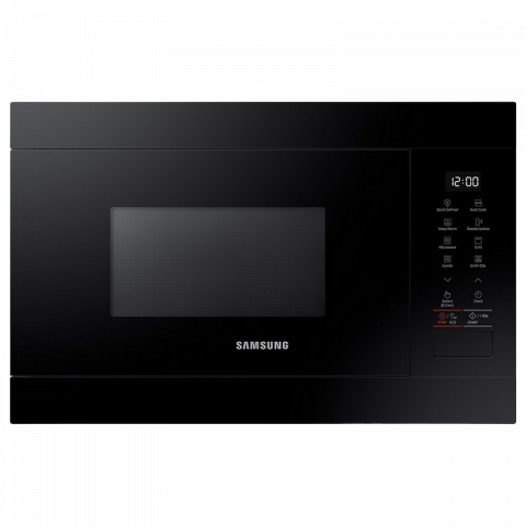 Cuptoare cu microunde - Cuptor cu microunde incorporabil Samsung MG22M8254AK/E2, 22L, Grill, Touch, Negru