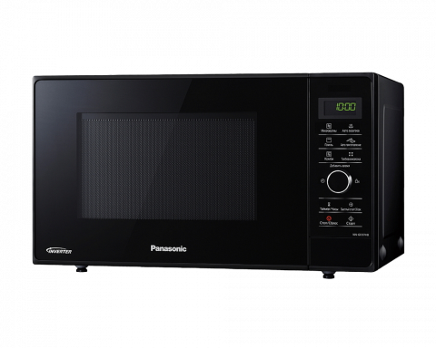 Микроволновая печь Panasonic NN-GD37HBZPE, 23Л, Гриль, Инвертор, Черная [1]