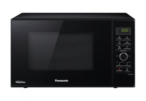 Микроволновая печь Panasonic NN-GD37HBZPE, 23Л, Гриль, Инвертор, Черная [2]
