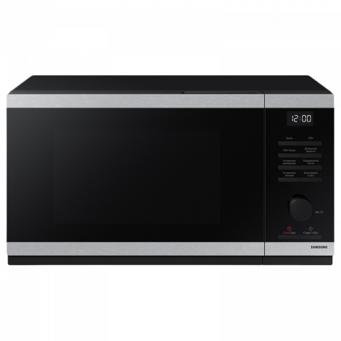 Cuptoare cu microunde - Cuptor cu microunde Samsung MG23DG4524ATE2, 23L, Grill, Digital, Titan Gray