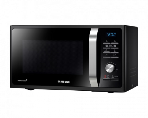Микроволновая печь Samsung MG23F301TAK/OL, 23Л, Гриль, 800Вт, Черная [3]