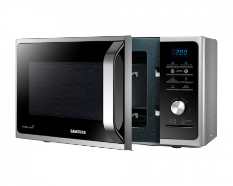 Cuptor cu microunde Samsung MG23F301TAS/OL, 23L, Grill, 800W, Inox [2]
