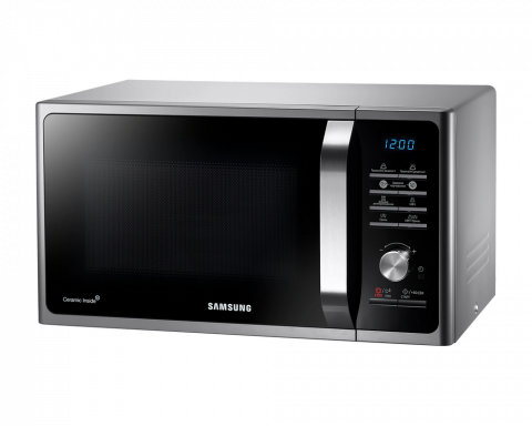 Cuptor cu microunde Samsung MG23F301TAS/OL, 23L, Grill, 800W, Inox [8]