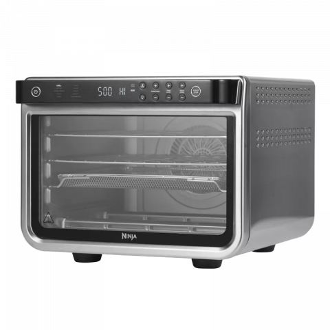 Cuptor Electric Ninja DT200EU XL 10 în 1, 2400W, 29L, Air Fry, Negru/Inox [4]