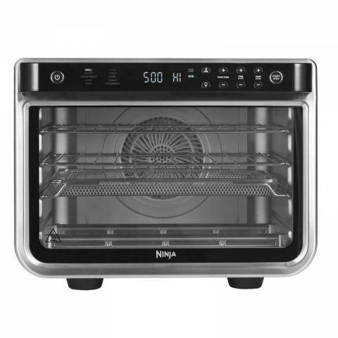 Cuptoare electrice - Cuptor Electric Ninja DT200EU XL 10 în 1, 2400W, 29L, Air Fry, Negru/Inox