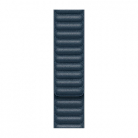 Gadgeturi - Leather Apple Watch Strap 42/44/45mm M/L Blue