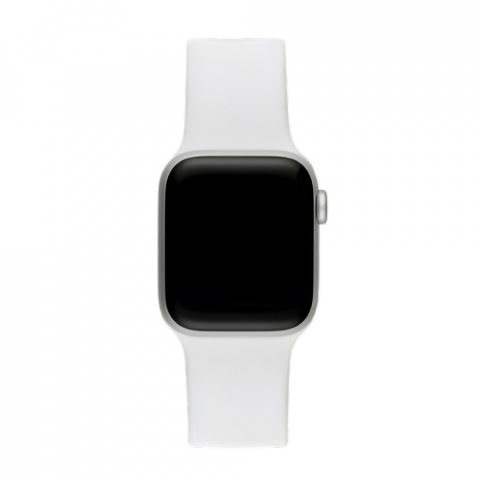 Silicon Apple Watch Strap 42/44/45mm M/L White [2]