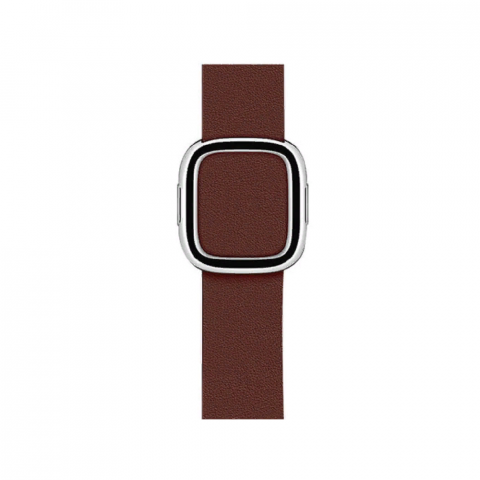 Gadgeturi - VPG Tethys Series Real Leather iWatch Strap 38/40/41mm Brown