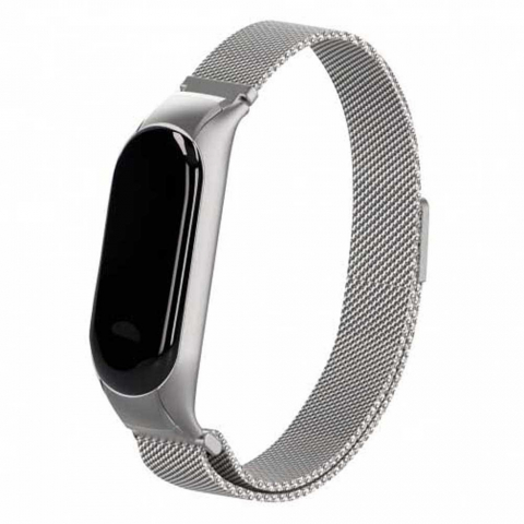 Strap Metal Mi Band 5 Silver [1]