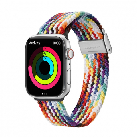 Gadgeturi - DUX DUCIS Strap Mixture II Version Apple Watch 38MM/40MM/41MM, Rainbow
