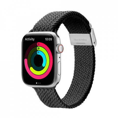 Gadgeturi - DUX DUCIS Strap Mixture II Version Apple Watch 42MM/44MM/45MM, Black