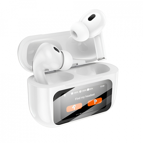 Telefoane - Helmet TWS Smart Display, White