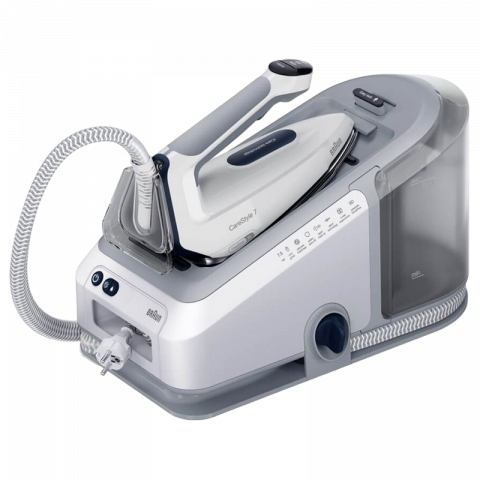 Aparate de călcat cu aburi - Fier de calcat cu aburi Braun IS 7262 GY, 2700 W