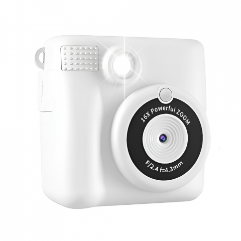 Camere de actiune - InstaCam Cow 32G 3 Roll Paper, Black/White