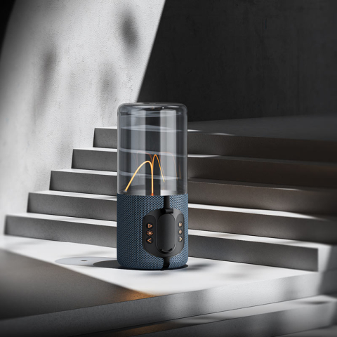 Hoco BS64 Rocker BT speaker blue [4]