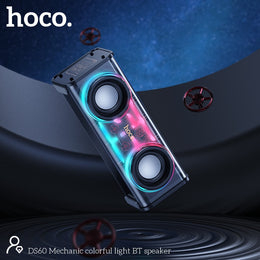 Hoco DS60 Mechanic colorful light BT speaker black [1]