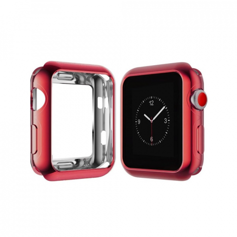 Gadgeturi - Apple Watch Electroplated case TPU 38 mm Red
