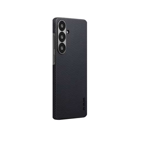 Electronice - Husa Pitaka Aaron Button Edge Case Samsung S26 Black/Grey 


