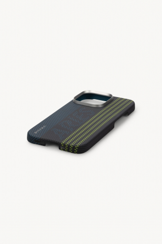 Чехол Pitaka для iPhone 15 Pro Aries Tactile Woven Credit card [6]