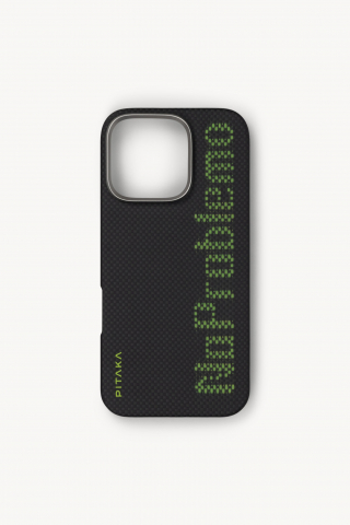 Чехол Pitaka для iPhone 16 Pro Aries Tactile Woven NoProblemo [3]